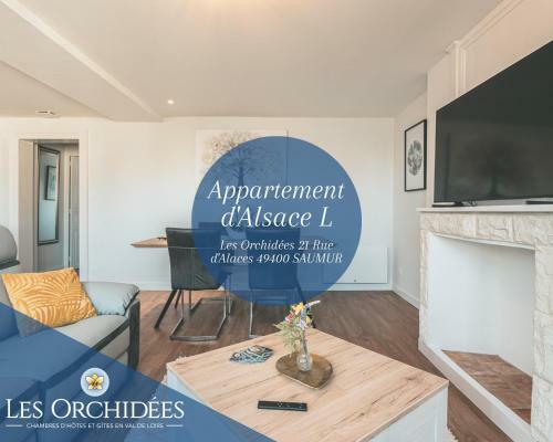 Apartamento Appartements Les Orchid�es D'alsace Saumur