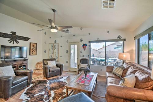 Maricopa Family Home With Private Pool And Spa!
