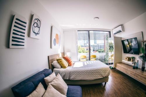 Apartamento �studio Con Balc�n Y Piscina!