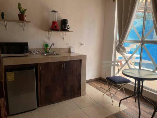 Apartamento Lugar R�stico + Alberca+roof Con Vista Al Mar