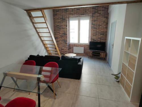 Apartamento Joli Apparemment Type Loft