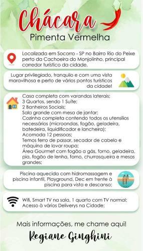Chacara Pimenta Vermelha
