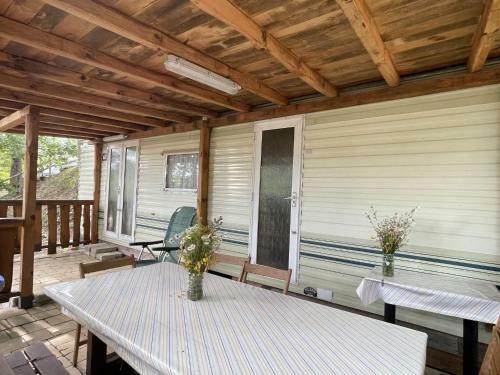 Pleasant Mobile Home In Toscana With Shared Pool