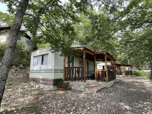 Pleasant Mobile Home In Toscana With Shared Pool