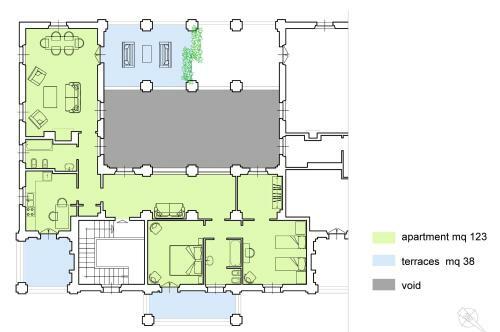 Apartamento Villa Fiorita