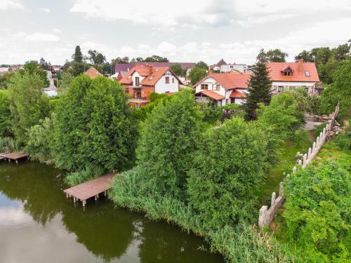Villa Dom Nad Jeziorem Z Prywatnym Pomostem