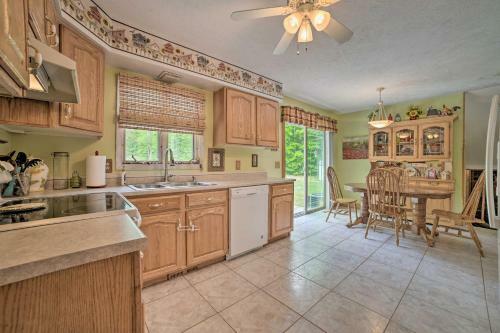 Mancelona Home With Deck, 8 Mi To Torch Lake!