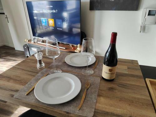 Apartamento Cosy Appartement Avec Balcon Expos� Sud