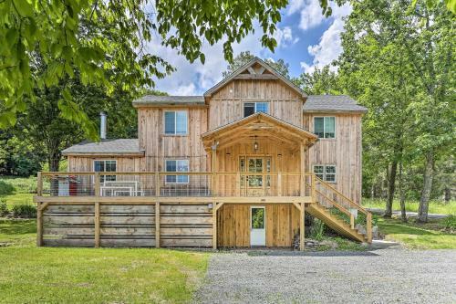 Rustic Margaretville Home With Deck And Grill!