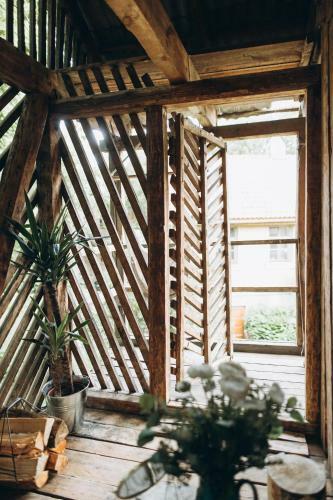 Firewood Shed Outdoors