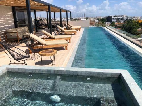 Apartamento Magn�fico Estudio Con Rooftop Cerca De 5ta Avenida