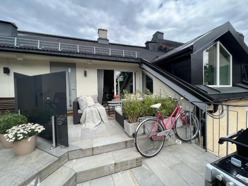 Apartamento Sentral Loftsleilighet Med Solfylt Utetplass