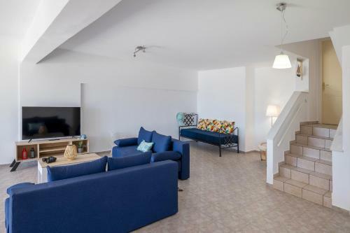 Apartamento Syros Seaside Villas Aeolos With Panoramic Sea Views