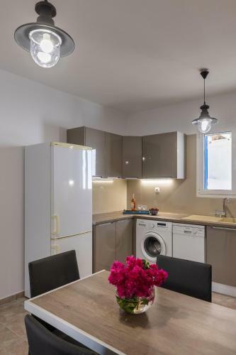 Apartamento Syros Seaside Villas Aeolos With Panoramic Sea Views
