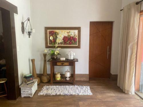 Casa Agrad�vel Com Piscina E Lareira