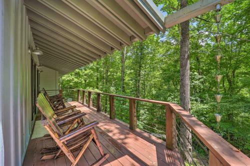 Modern Lenoir Mtn Retreat 9 Acres, Fire Pit!