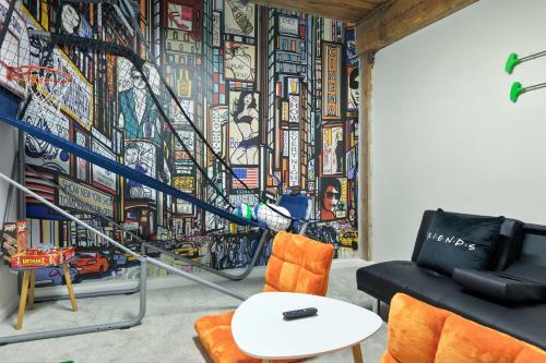Apartamento Unique Historic Loft, 18ft Ceilings, W/game Room
