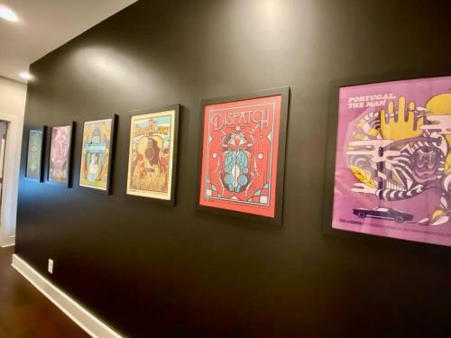 Big New And Modern With Skyline View Mural And Ping Pong