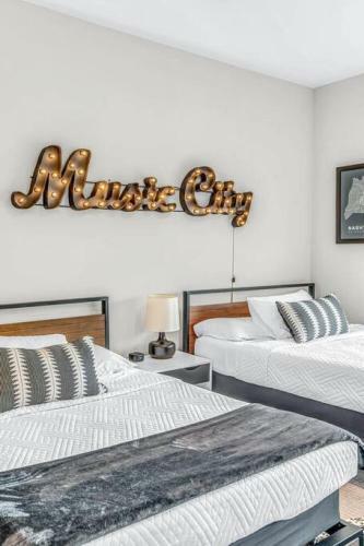 Big New And Modern With Skyline View Mural And Ping Pong