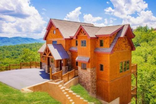 New With Amazing Mountain Views Front And Back! Indoor Pool, Game Room!