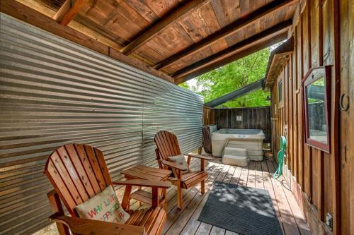 New Charming Cottage With Hot Tub And Fireplace