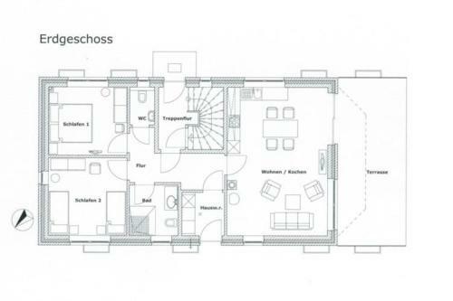 Apartamento Starklef 34a_ Whg_ 1_ Huus Starklef