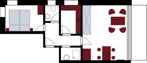 Apartamento Sandwall 11a_ Whg_ 1 _gaestehaus G