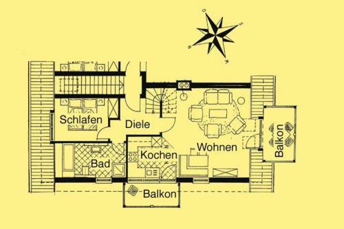 Apartamento Wiesenweg 2a, Whg 3, Ruusfeen
