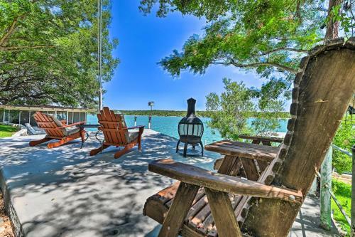 Lakefront Brownwood Home With Private Boat Dock