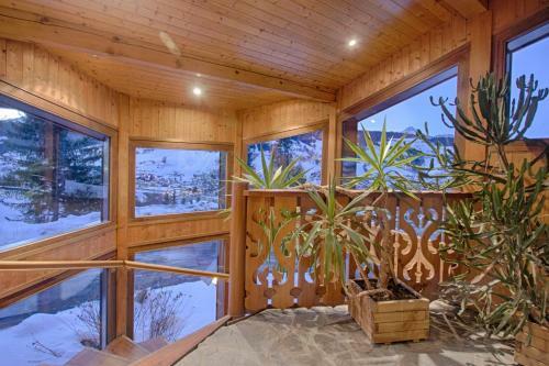 Apartamento Very Nice And Bright Chalet With Balcony And View
