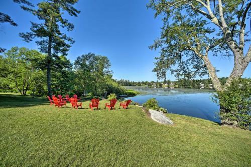 Spacious Wells Oasis With Decks On Little Lake!