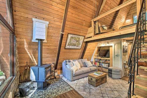 Tahoma A-frame Cabin With Hot Tub And Fire Pit