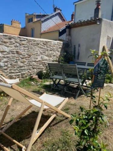Apartamento Nice 46m With Garden In Nantes!