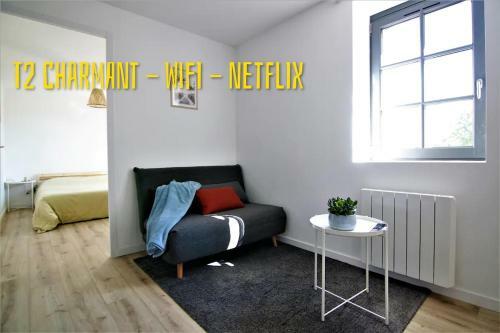 Apartamento T2 Lumineux - Segr� Hyper Centre - Wifi - Netflix