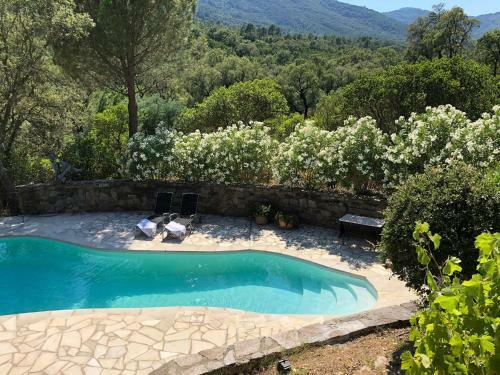 Peaceful Villa In Cogolin With Private Pool