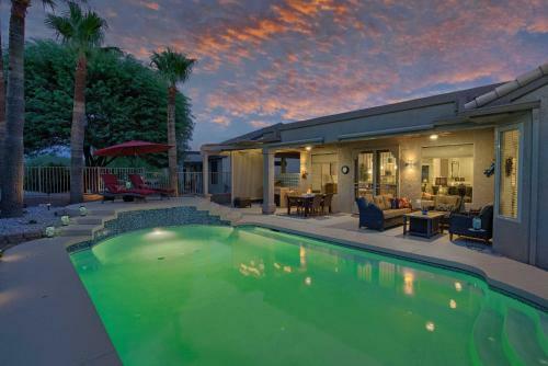 Phoenix Area Home Pool And Spa, On Golf Course