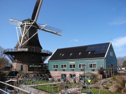 B&B Houseboat Between Amsterdam Windmills