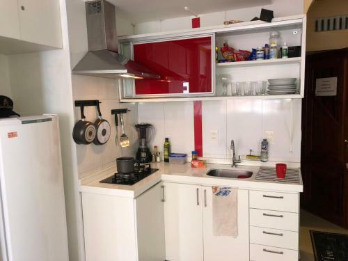 Apartamento Est�dio Na Beira Mar