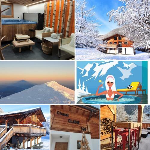 Chalet Cladie & Spa - Vue Cha�ne Du Montblanc