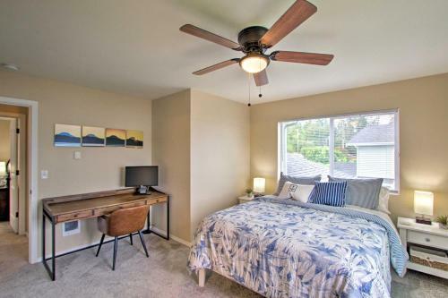 Waterfront Allyn Home With Fire Pit And Backyard!