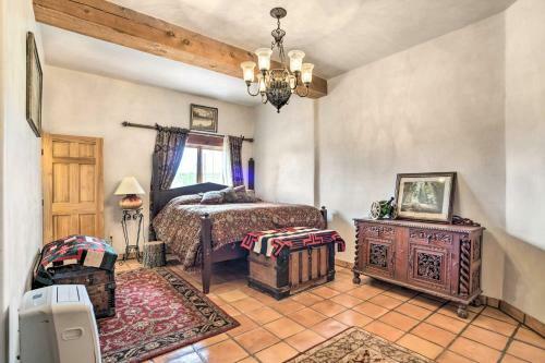 Ornate Santa Fe Adobe Home With Gazebo And Patio!