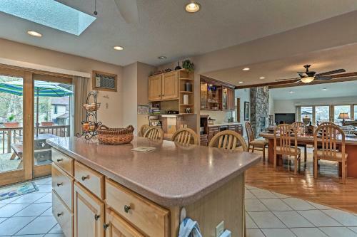 Grand Lakefront Home With Dock In The Hideout!