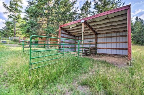 Secluded 5-acre Kalispell Home With Deck And View