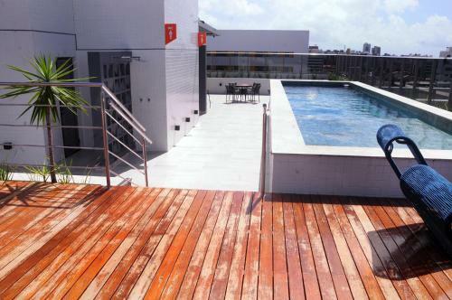 Apartamento Flat Com Wi-fi A 230 Metros Da Praia De Bessa Pb