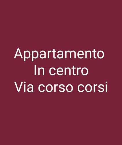 Apartamento Appartamento Via Corso Corsi