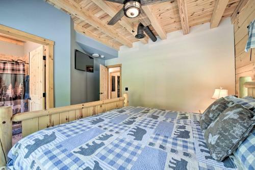 Luxe Log Cabin With Modern Finishes And Mtn Views