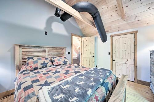 Luxe Log Cabin With Modern Finishes And Mtn Views