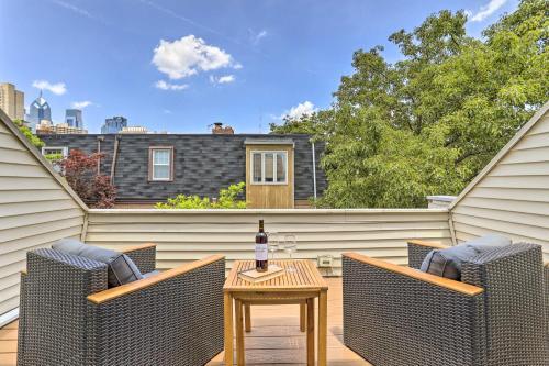 Philly Townhome With Private Patio And City Views