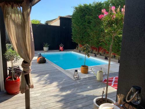 La Dolce Villa Moderne Avec Piscine Chauff�e � Bordeaux Caud�ran