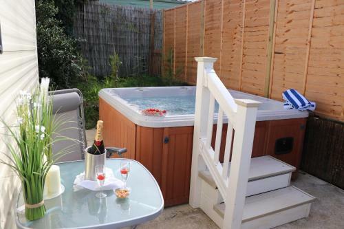 Palm 2 Park Home With Hot Tub